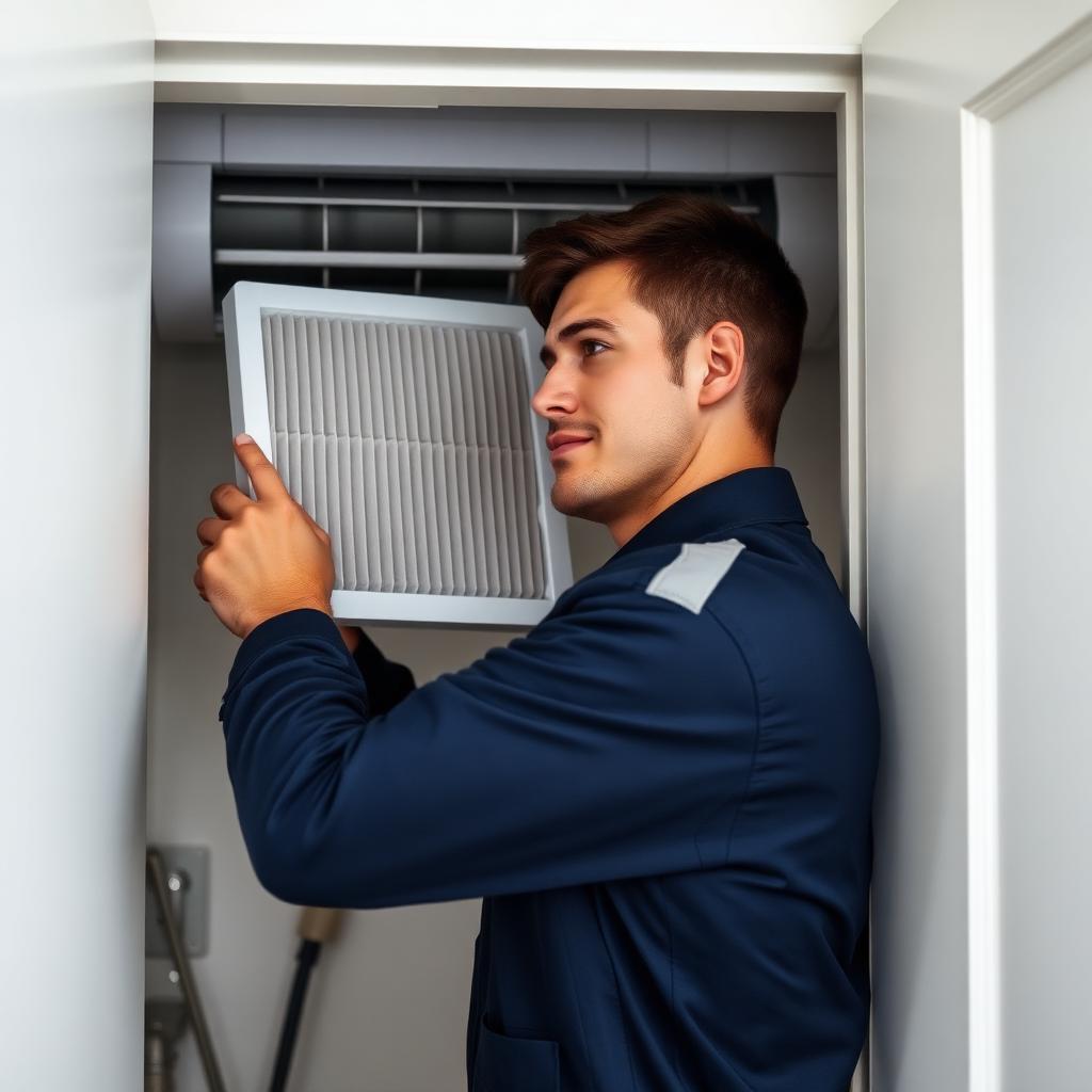 HVAC filter change — every six months, handled without you lifting a finger.